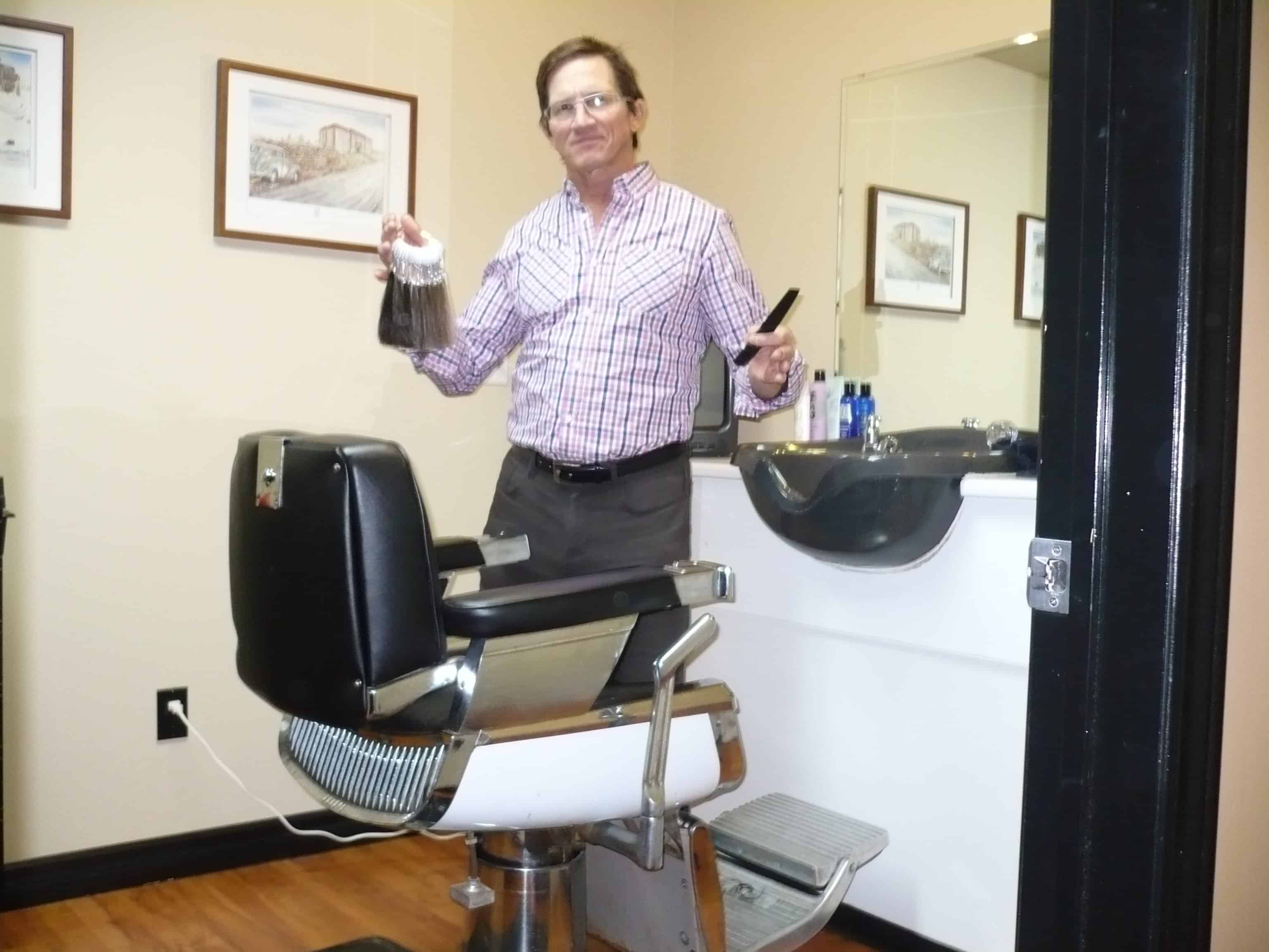 Casey In Styling Room