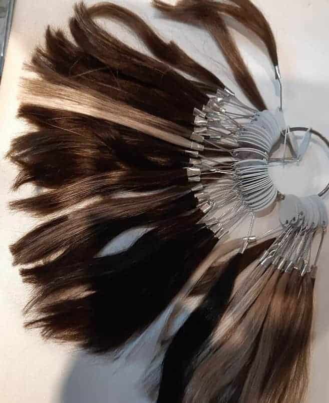 Natural Choice Hair System Color Swatches